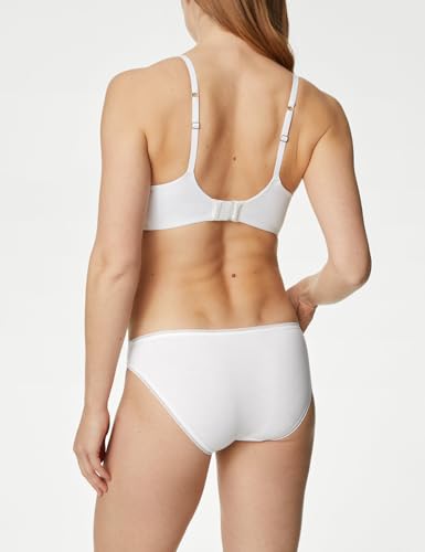 Image of Marks & Spencer Women Cotton Blend Modern Bikini Underwear 5 Pack