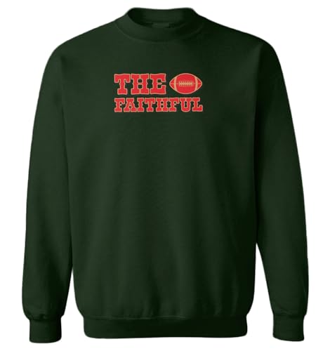 Haase Unlimited The Faithful Football - San Francisco Toddler Fleece Crewneck Sweater