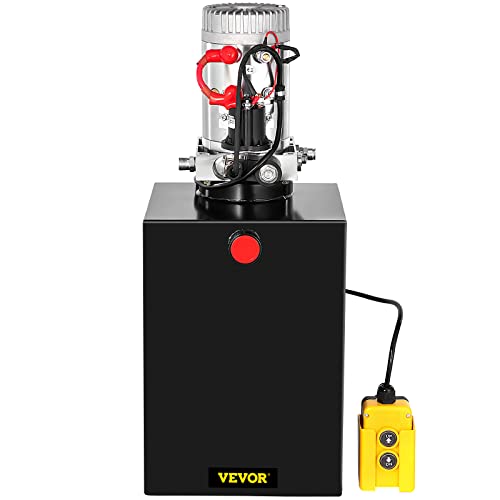 Mophorn 20 QUART HYDRAULIC PUMP Single Acting Hydraulic Dump Trailer Pump 3200 Psi Hydraulic Power Unit thumb #7
