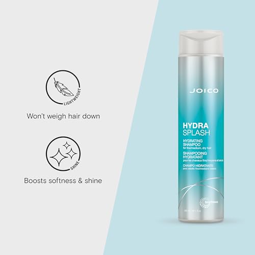 Joico HydraSplash Hydrating Shampoo | For Fine, Medium, Dry Hair | Replenish Moisture | Add Hydration & Softness | With Sea Kelp & Coconut Water
