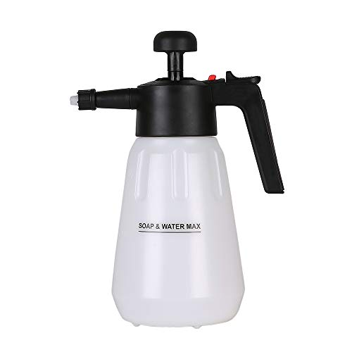 Weirran Pump Foaming Sprayer 50oz - Hand Pressure Sprayer Foam with Your Favorite Car Wash Soap, Wheel Cleaner, Degreaser, All Purpose Cleaner, and More