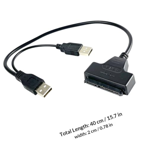 Cable Adaptador Serial Ata 2.5 pulgadas USB para Disco Duro miniatura 2