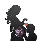 Marco de fotos de sonograma para bebé,marco de imagen de ultrasonido de recuerdo de amor a primera vista,un gran regalo de anuncio de revelación de género de embarazo,regalos de embarazo para mamás