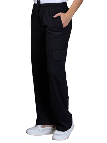 Image of CUPID Women Smart Slim Fit Easy Wash Cotton Cargo Pants
