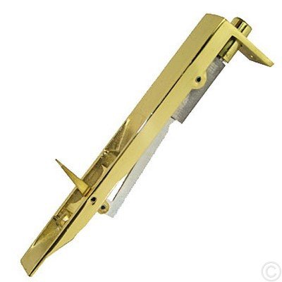 Supreme Heavy Duty Flush Bolt - Door Bolt for French Doors & Double Doors 100/150/200mm Brass/Chrome/Satin (200mm, Brass)