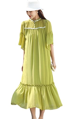 Robe en soie pour femme parfaite pour le bureau et le quotidien chic de printemps