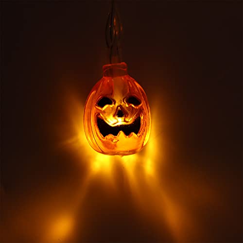 Pumpkin Lantern Lights, Pumpkin Lights String Driedimensionaal ontwerp voor gebruik binnenshuis, buitenshuis en tijdens… - Image 6