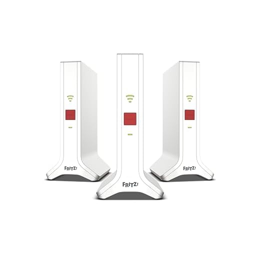 Fritz!Mesh Set 4200 3er-Set (3X Fritz!Repeater, ideal für Internetrouter oder Glasfasermodem (ONT), WLAN-Abdeckung für 5-7 Räume, Triband Wi-Fi 6 mit bis zu 4.200 MBit/s, deutschsprachige Version)