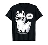 Alpaca Llama with Sunglasses Sup T-Shirt
