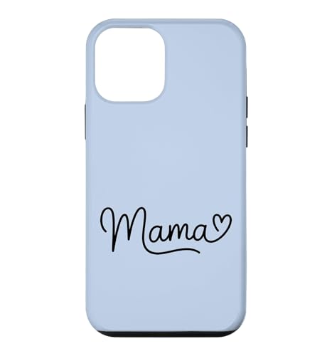 �u���[ - Mama Script Heart Elegant �X�}�z�P�[�X iPhone 12 mini �p