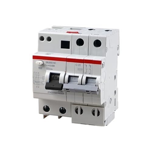 Disjoncteur différentiel GSJ200 AC-C20 30mA pour protection électrique