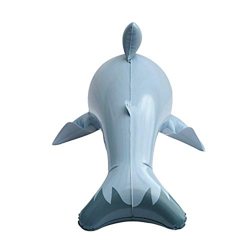 Jet Creations Dolphin Inflatable Toy, Gray, 20" #TOP3