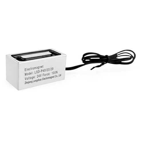 Électroaimant rectangulaire LSD-P40 aimant électrique industriel solénoïde 12V - 3