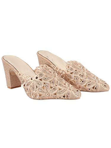 Shoetopia girls Bantu-470 Pink Heeled Sandal - 4 UK (Girls-Bantu-470-Pink)