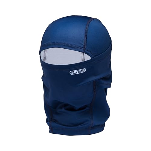Battle Sports Performance Mask, Shiesty Mask, Tight Fitting Sports Balaclava (US, Alpha, One Size, Navy)