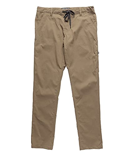 686 Men's Everywhere Pant - Slim Fit - 10 Pocket Design, Tobacco, 32W x 32L