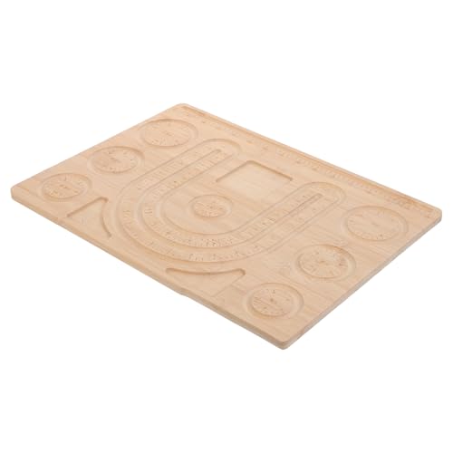 Planche à perler multifonctionnelle en bambou pour organiser vos loisirs créatifs