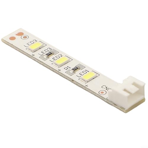 12V Refrigerator LED Strip Light Bar DA41-00519R Replacement Part,for Samsung Fridge,Energy-Efficient Bright Interior Lighting