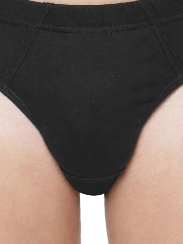 Image of RAMRAJ COTTON Solid Inner Elastic Brief for Men - Pack of 4