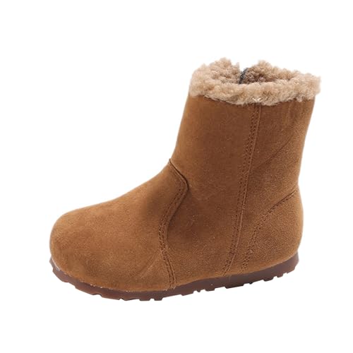 Fashion Big Kids Winter Water Proof Flat Keep Warm Snow Boots Comfortable Shoes Rubber Boots for Kids