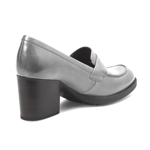 Image of SHODENSE Women Vintage Chunky Heel Loafers Pumps Platform Round Closed Toe Oxford Shoes Burnished Patent Matte Suede Slip On Dress Loafer Block Stacked Heels Office Formal Work Business 4-11 M US