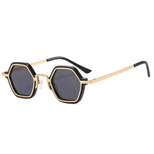 Lunettes de soleil rétro punk polygone pour protéger vos yeux du soleil avec style UV400