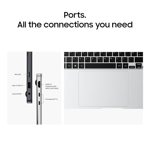 Samsung Galaxy Book4 Pro | Intel Evo Core Ultra 5 125H | Built-in AI | 16" (40.64cm) Touchscreen Dynamic AMOLED 2X 120Hz| 500 Nits (16GB/512GB... - Image 5