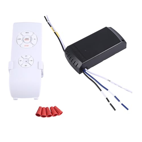 MARALANG Universal Ceiling Fan Lamp Remote Control Kit AC 110V Timing Setting Switch Adjuste Wind Speed Transmitter Receiver
