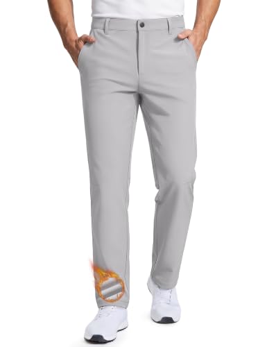 TACVASEN Winter Dress Pants for Men Fleece Lined