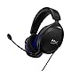 HyperX Cloud Stinger 2 Core Gaming-Headset für PlayStation, Over-Ear, 40mm-Treiber, Geräuschunterdrückendes Mikrofon, 3,5-mm-Klinke, Leichtes, Komfortables und Robustes Headset, Schwarz