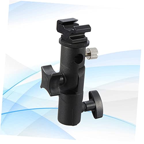 Soporte para flash de zapata y paraguas DOITOOL compatible con cámaras y estudio, pack de 2 2
