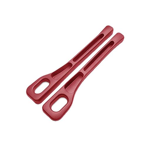 2Pcs Car Seat Gap Anti-leak Stopper Strip Side Seam Car Gap Filler Plug Filler Pad With Slot, Compatible with Renault Kadjar Captur/Kaptur,2-Red