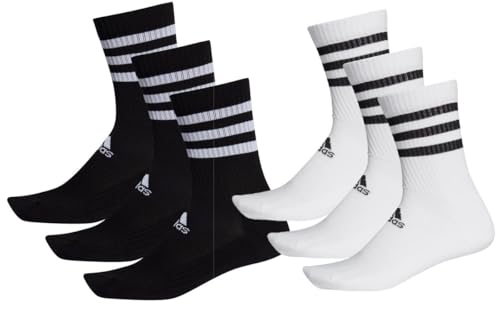 adidas 3 Stripes Crew Socks Socken 3er Pack 43-45