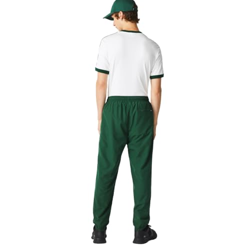 Lacoste Men's Regular Fit Water-Repellent Taffeta Trackpants, Bouleau, X-Large4