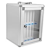 casier metal industriel vestiaire de rangement en toile - idéal pour ranger la plupart des types de téléphones, les garder en ordre, casiers de rangement de bureau