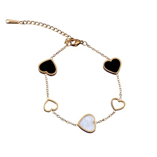 SALTY Anti Tarnish Retro Bracelet for women & Girls | Hand Band Gift Pack for Sister, Jewelry Accessories | Wrist Band for Girls, Women | Fancy Jewellery Combo Gifts | Ideal for Gifting Hamper