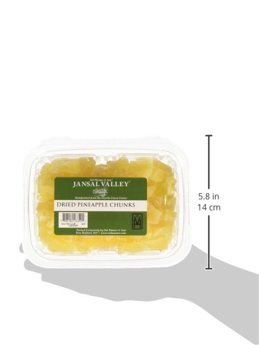 Jansal Valley Dried Pineapple Chunks, 1 Pound