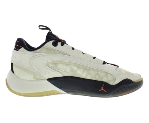 Image of NIKE Jordan Luka 2 Men's Basketball Shoes (DX8733-100, Coconut Milk /Fossil /Lemon Drop /Black) Size 11.5