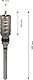 Bosch 1x PRO SDS max-5 Core Cutter, einteilig (für Beton, Betonblockstein, Ø 50 mm, Professional Zubehör Bohrhammer)