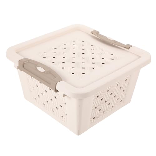 LOORGVEL Transportbox Meerschweinchen Hamster Kunststoff Atmungsaktiv Mit Belüftung Kleintier Transport Für Ausflüge Reisen Haustiere