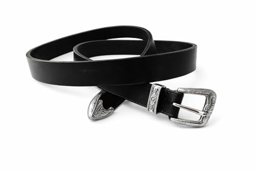 Craft By Universal Black Leather Belt 25mm - Image 2