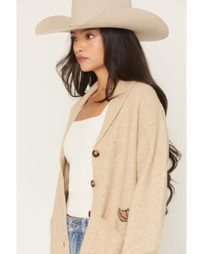 Idyllwind Women's Sparhorse Cardigan Sweater - IWFA25SW43-KHK X- US Khaki4