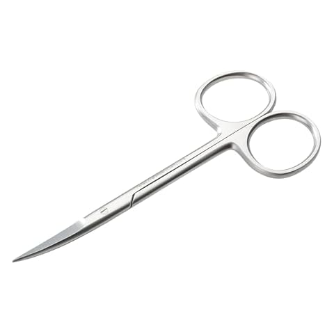 REMOS 11.5 cm Curved Stainless Thread Scissors Cover