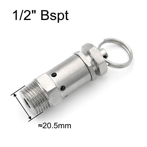 Válvula sanitaria de acero inoxidable SS304 para escape de aire de alta precisión 6