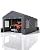 GarveeLife Carport 13'x20', Fully Upgraded Car Port, Heavy Duty Portable Garage with 200g Tarp for All-Weather, Reinforced Steel Frame, for Full-Size Pickup Trucks, Silver Gray