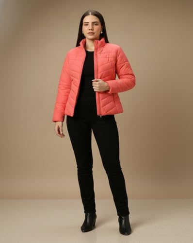 Image of MAYKR Women Jacket,Full Sleeve Jacket,Winter Jacket For Women,Puffer Jacket.8