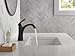 Delta Faucet Arvo Matte Black Bathroom Faucet, Single Hole Bathroom Faucet Black, Single Handle Bathroom Faucet, Bathroom Sink Faucet, Drain Assembly Included, Matte Black 15840LF-BL