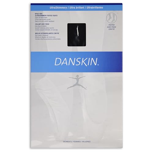 Image of Danskin Women's Shimmery Footed Tights