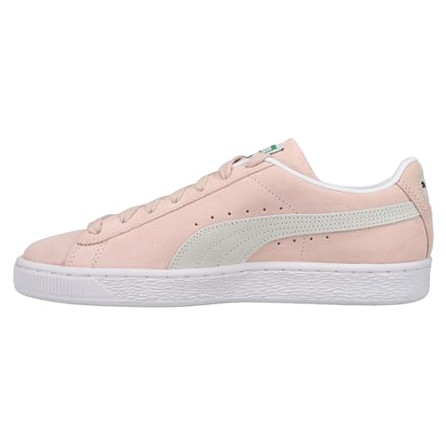 Image of PUMA Women's Classic Suede Sneakers, Peachskin /Puma White, 7.5 Medium US