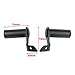 FSFY Plastic 1 Pair Spotlight Mounting Bracket Black Fog Light Fork bracket Fits for BMW G310 GS 2017 2018 GIVI LS5126 X S310 S320